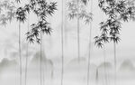水墨竹影