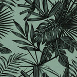 热带植物叶脉纹理图案