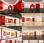 红色文化墙展馆