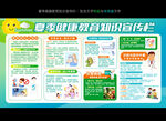 夏季健康知识宣传栏