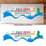 依法治污文化墙