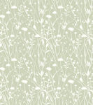 浅绿色花卉图案背景