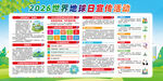 2024世界地球日宣传海报