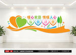 暖心家园文化墙