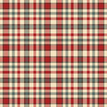 红色格子纹理图案