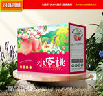 水蜜桃包装 桃子礼盒