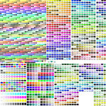 色谱 调色板 色卡