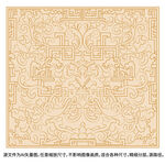 中国吉祥纹样缠枝莲纹包装卷草纹