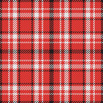 红色格子图案纹理