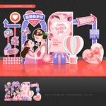 母亲节美陈布置