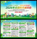 512防灾减灾宣传栏