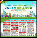 全国防灾减灾日知识宣传栏