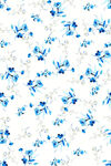 蓝白花卉图案背景