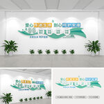 医院标语文化墙