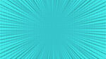 蓝绿色放射状背景图案