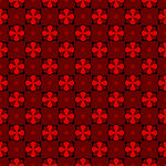 红色几何图案纹理背景