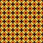 橙黄几何图案纹理背景