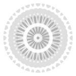 简约几何圆形装饰图案