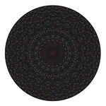 圆形彩色点状花纹