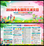 2026防灾减灾日宣传栏