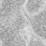 灰白毛绒纹理背景图