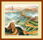 中国长城画