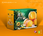 黄桃包装 桃子礼盒
