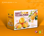 黄桃包装 桃子礼盒