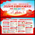 防灾减灾日展板