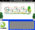 心灵驿站文化墙