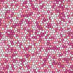 粉色玻璃几何图案