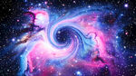 绚丽梦幻唯美漩涡星空