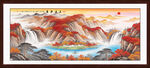 鸿运当头国画山水画