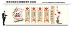 四有好老师校园文化墙