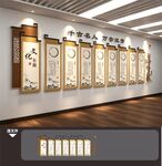 历史古代名人名言伟人文化墙展板