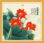花开富贵牡丹图
