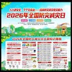 2026年防灾减灾展板