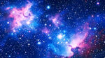梦幻绚烂星空背景