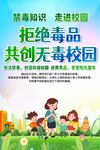 校园禁毒宣传海报