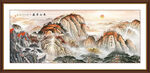 泰山日出五岳独尊