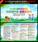 2026中国学生营养日展板