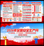 2026安全月宣传栏