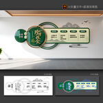 食堂文化墙