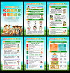 中国学生营养日展板