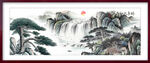 办公室山水画
