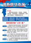 电信网络诈骗海报