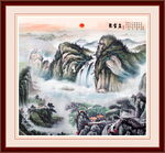 山水风景图