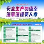 2026年全国安全生产月展板