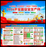 2026安全生产月宣传栏