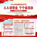 2026年安全生产月展板